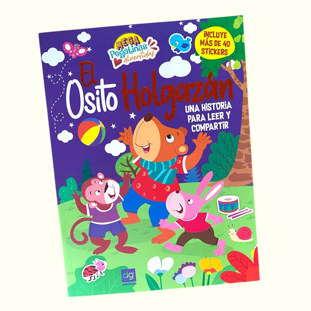 El Osito Holgazán con Stickers