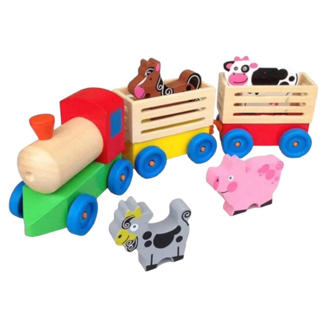Tren de Madera Granja
