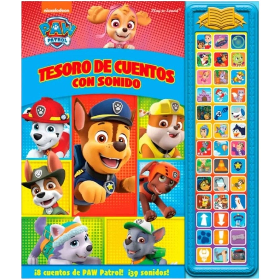 Libro con Sonidos Tesoro de Cuentos: Paw Patrol