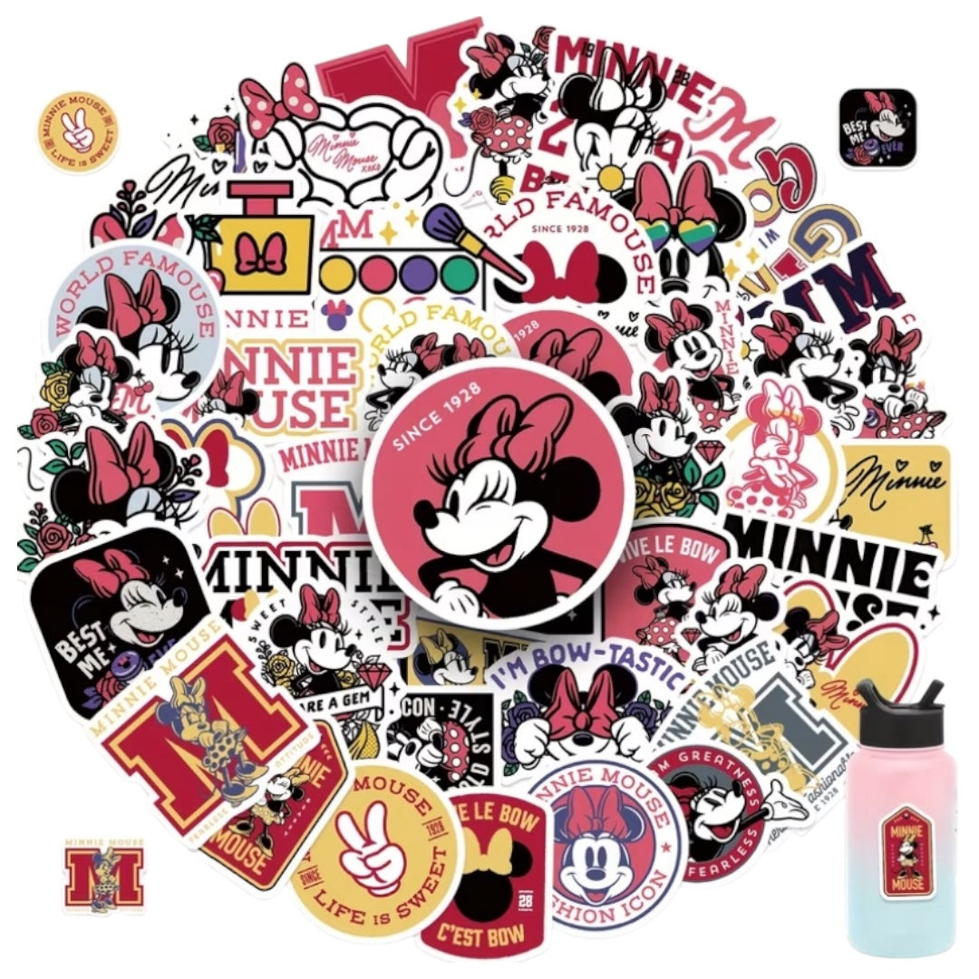 50 Stickers-  Minnie
