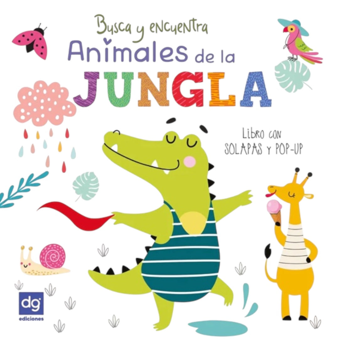 BUSCA Y ENCUENTRA ANIMALES DE LA JUNGLA