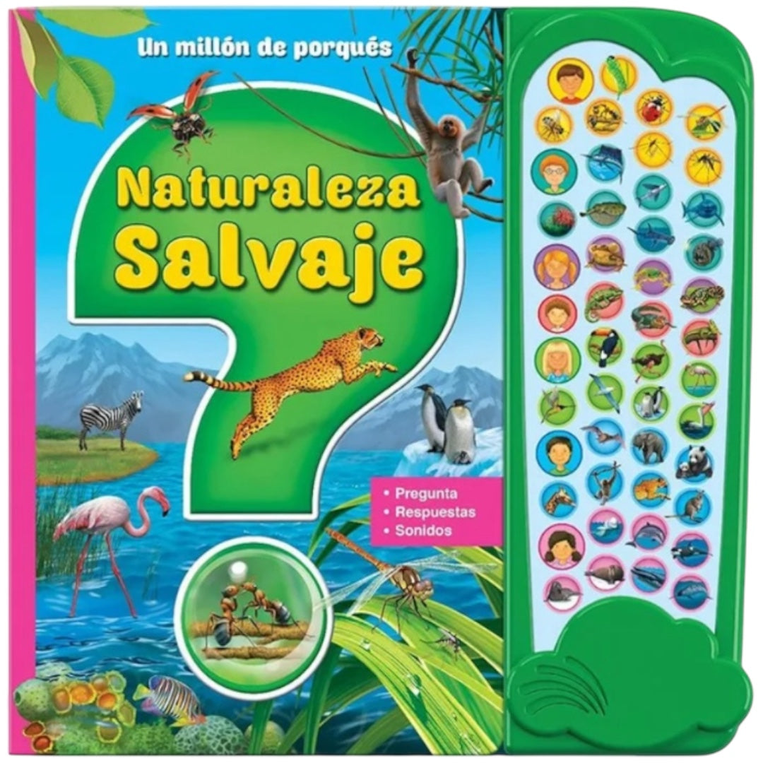 Un MIllón de Porqués, Naturaleza Salvaje - 48 botones con sonidos