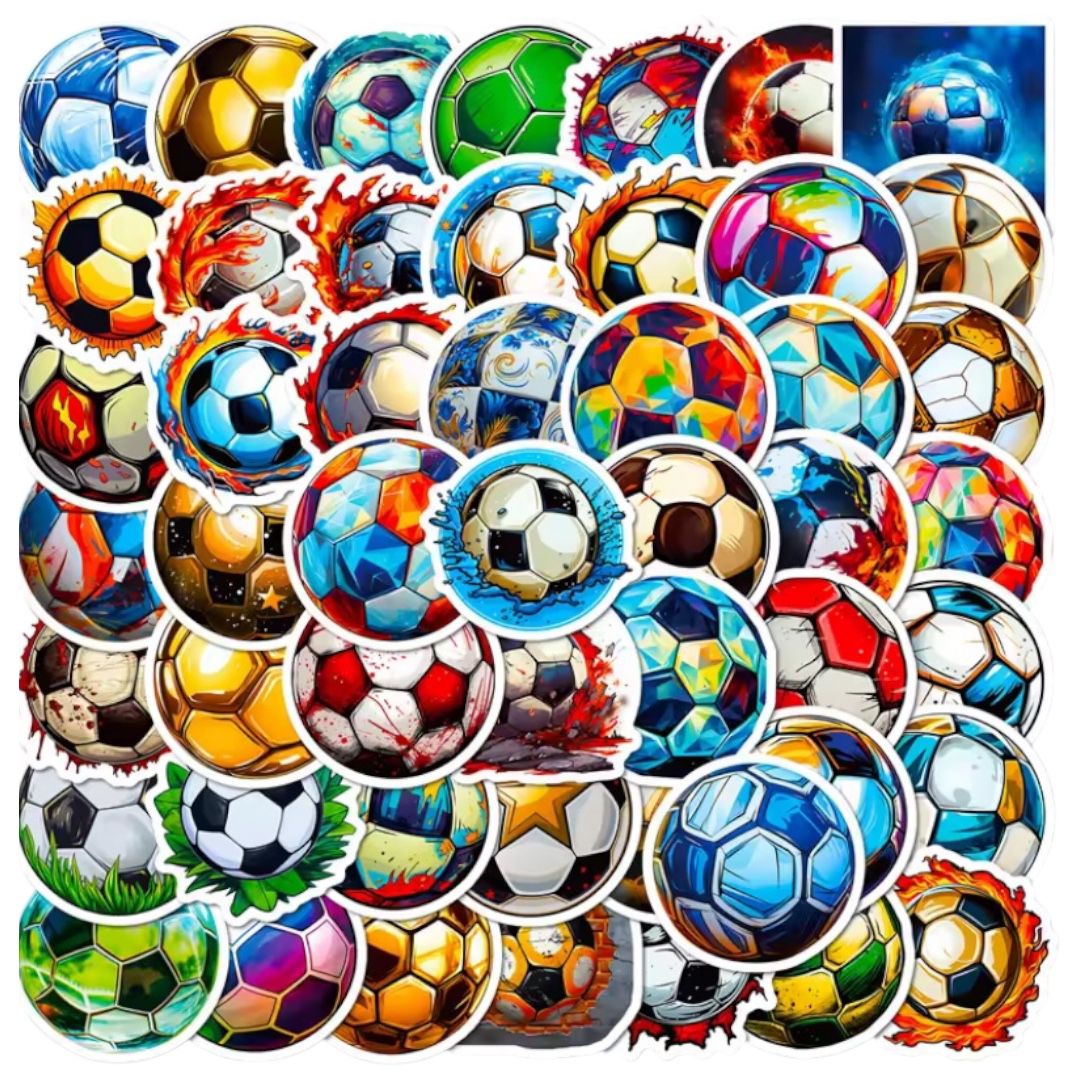 50  Stickers - Futbol