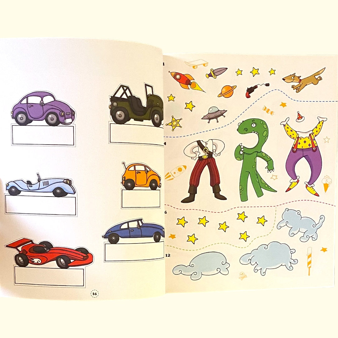 Gran libro de juegos y actividades amarillo