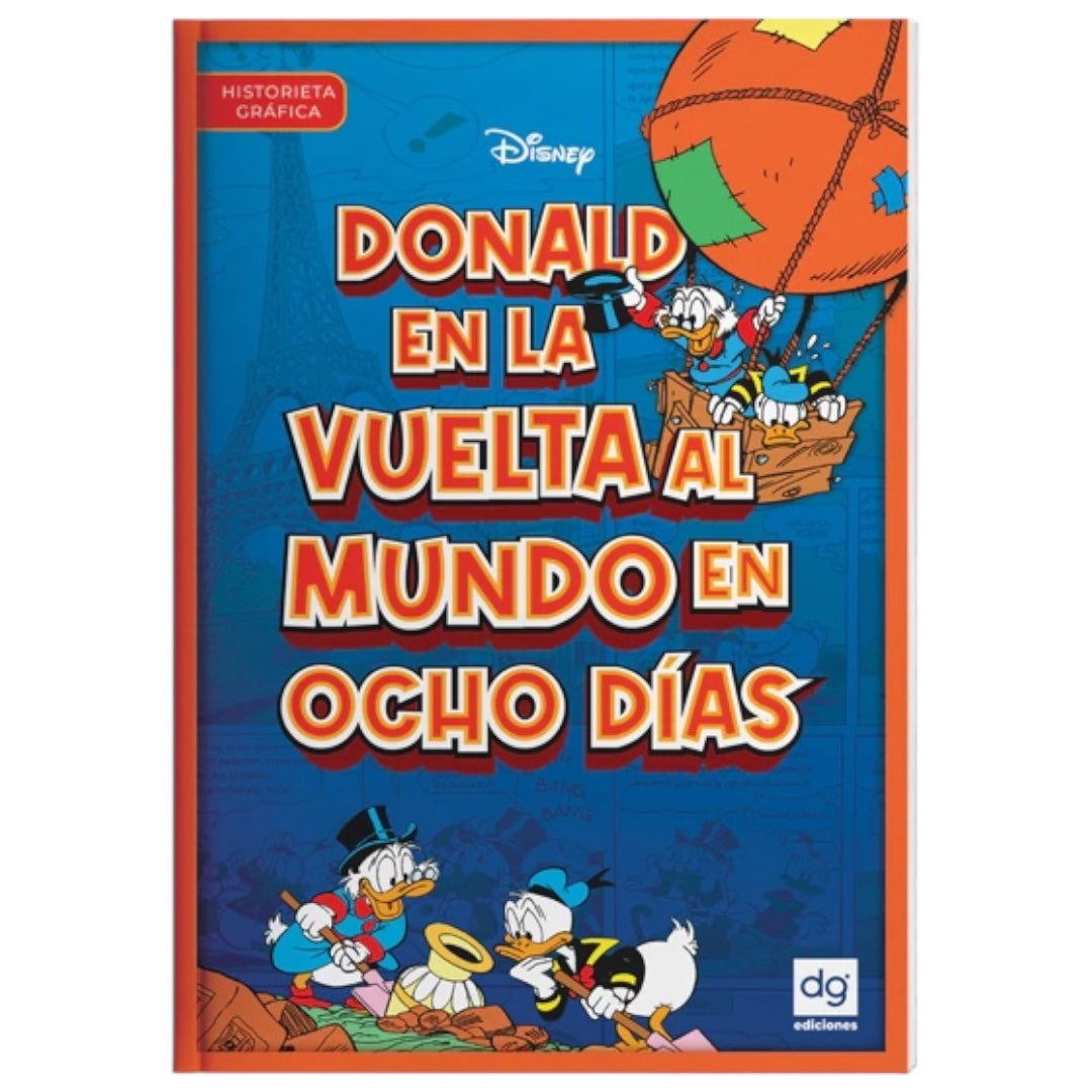 Comic: Donald en la vuelta al mundo en 8 días