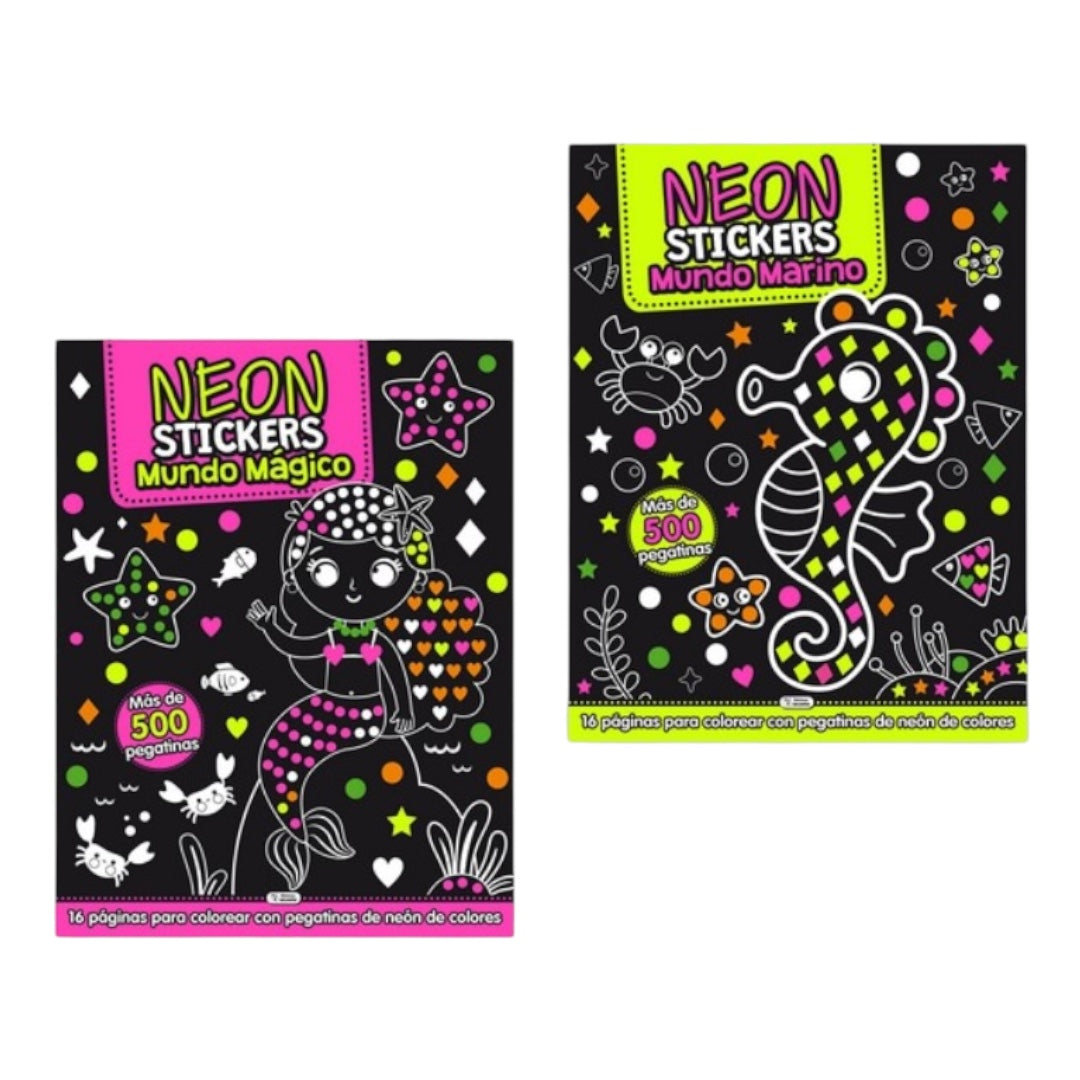 Neon Stickers