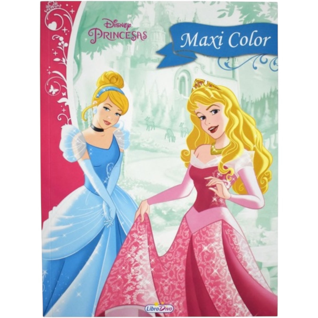 MAXI COLOR PRINCESAS DISNEY ROSADO