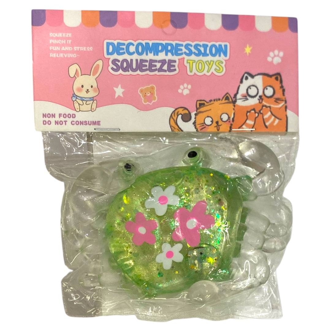 Squishys Cangrejo con escarcha y luces
