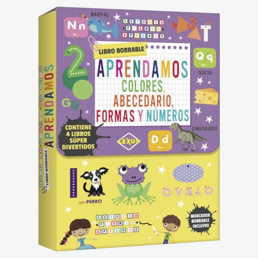 Aprendamos Colores, Abecedario, Formas y Números