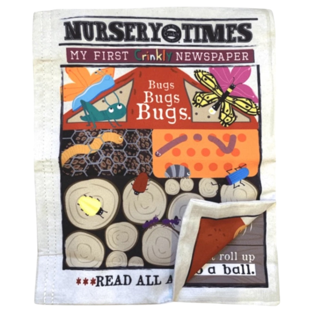 Libro de Tela CRINKLY CLOTH BUGS
