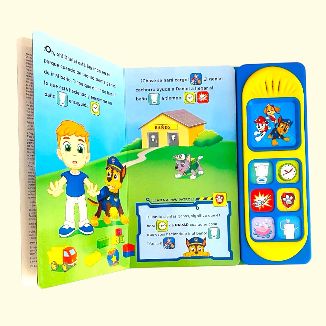 Es hora de ir al baño 6 sonidos - Paw Patrol