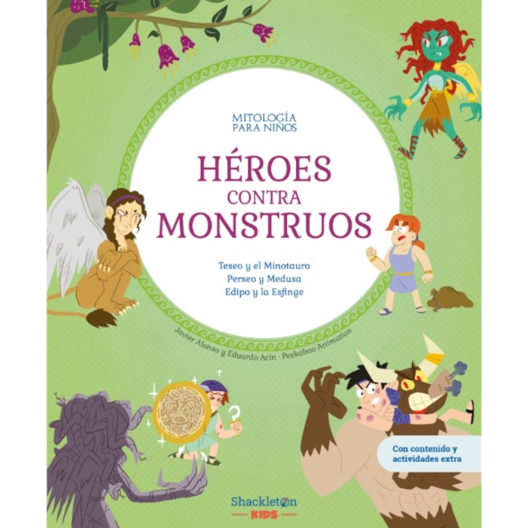 Héroes contra Monstruos :Teseo y el Minotauro/ Perseo y Medusa