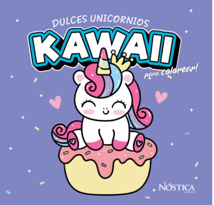 Libros para colorear Kawaii