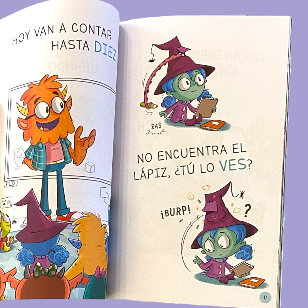 Aprende a Leer en la Escuela de Monstruos - La Mascota Más Grandota