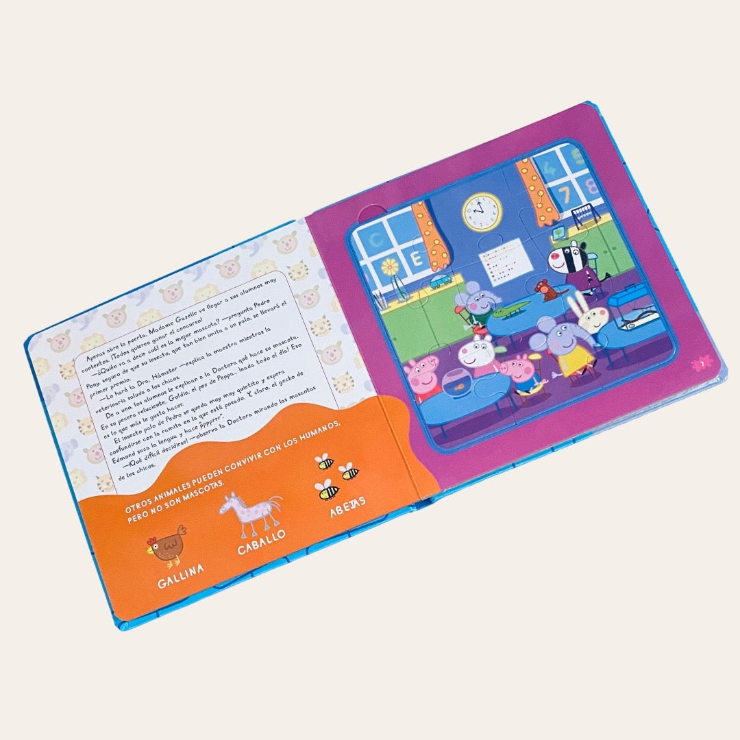 Cuento Rompecabezas Peppa Pig  / Animales