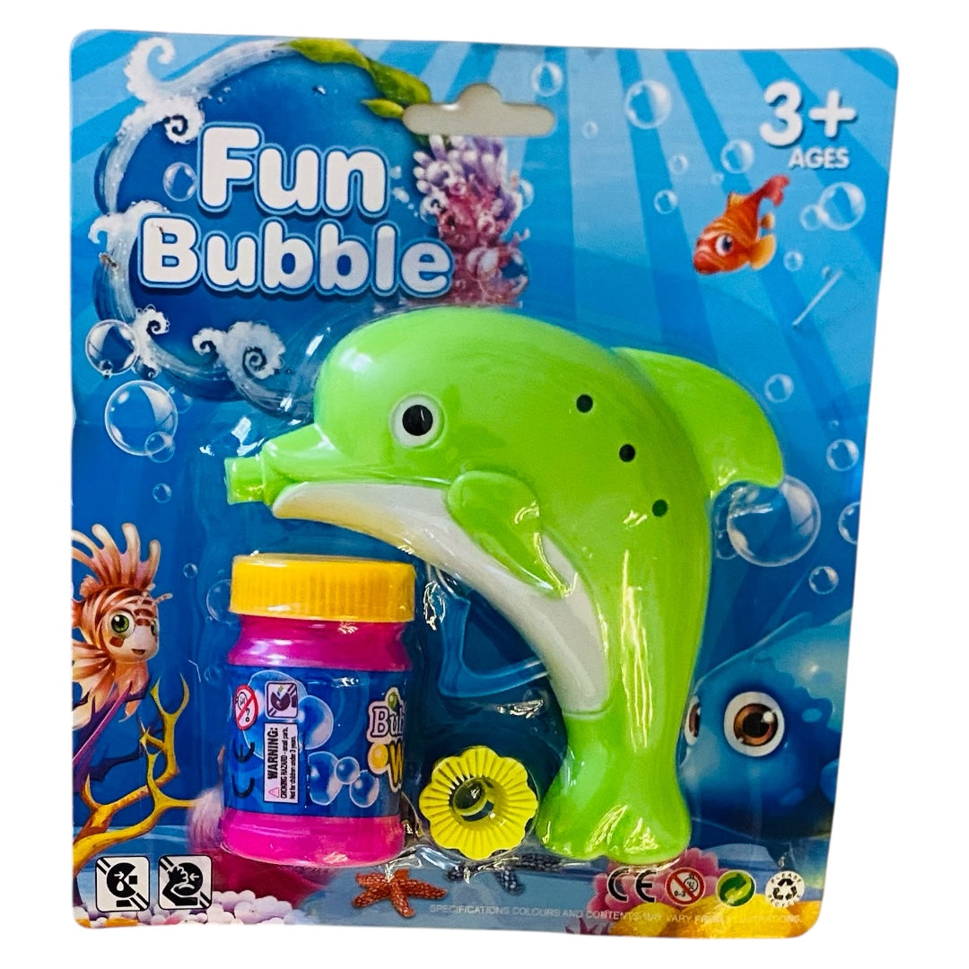 Pistolas de Burbujas de Delfín + Burbujas