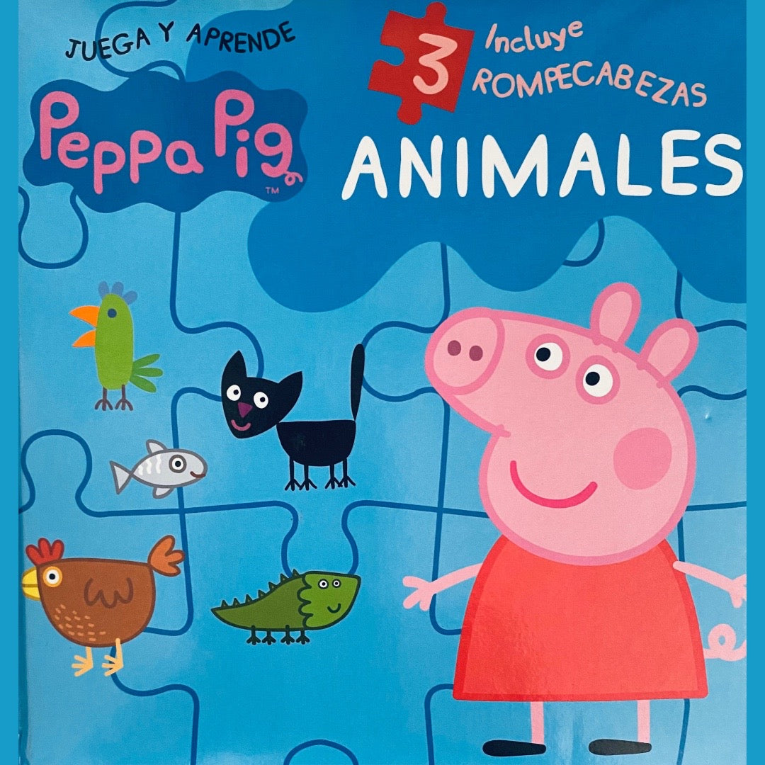 Cuento Rompecabezas Peppa Pig  / Animales