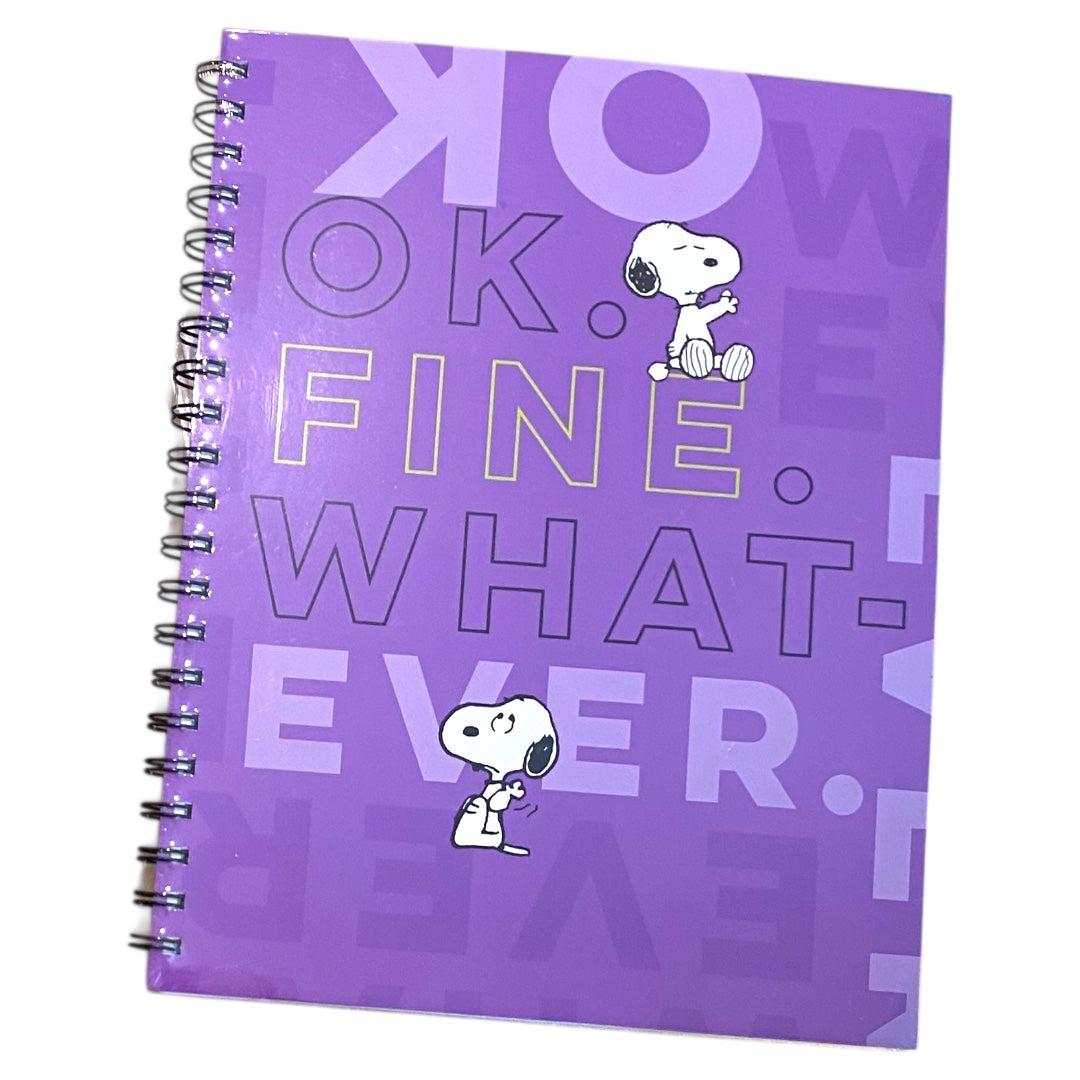 Cuaderno A4 - Snoopy