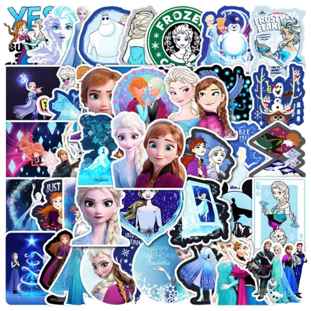 50 Stickers - Frozen