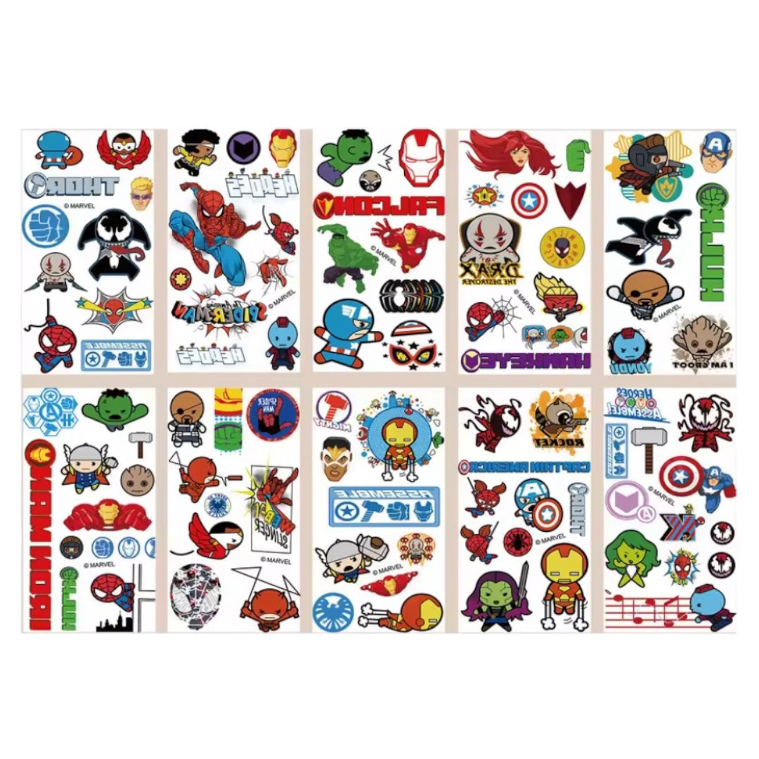 Tatuajes - Avengers bebés