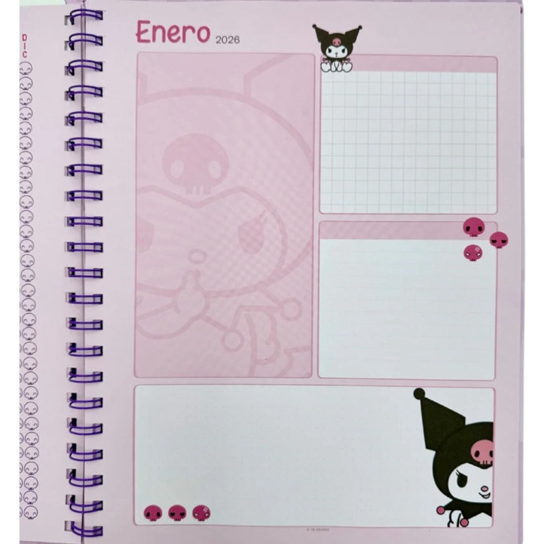 BRIEF PLANNER 2026 KUROMI