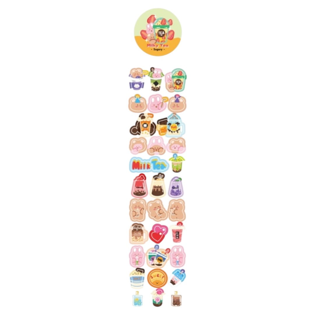 Cinta Adhesiva con Stickers