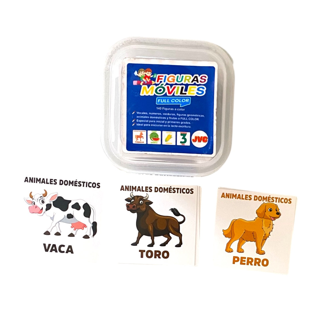 Tarjetas Móviles en Taper Animales