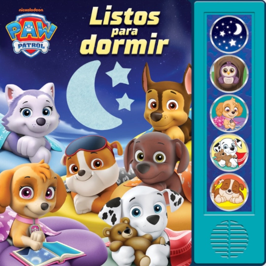 Libro con Sonidos: Paw Patrol Listos para dormir