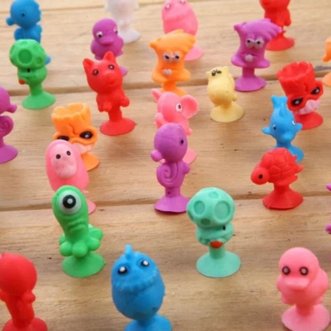 Pack x 10 Animalitos con Ventosa
