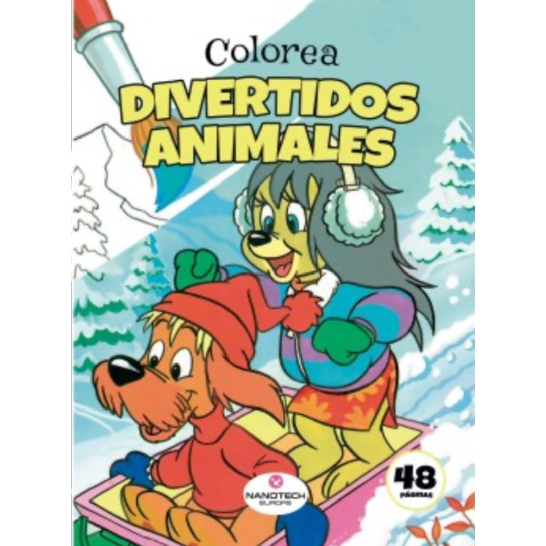 Colorea divertidos animales