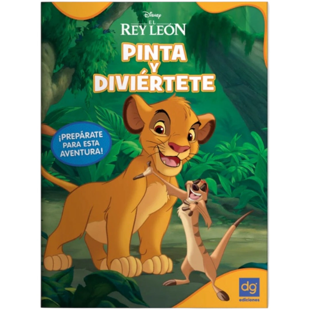 Rey León  - Pinta y Diviértete