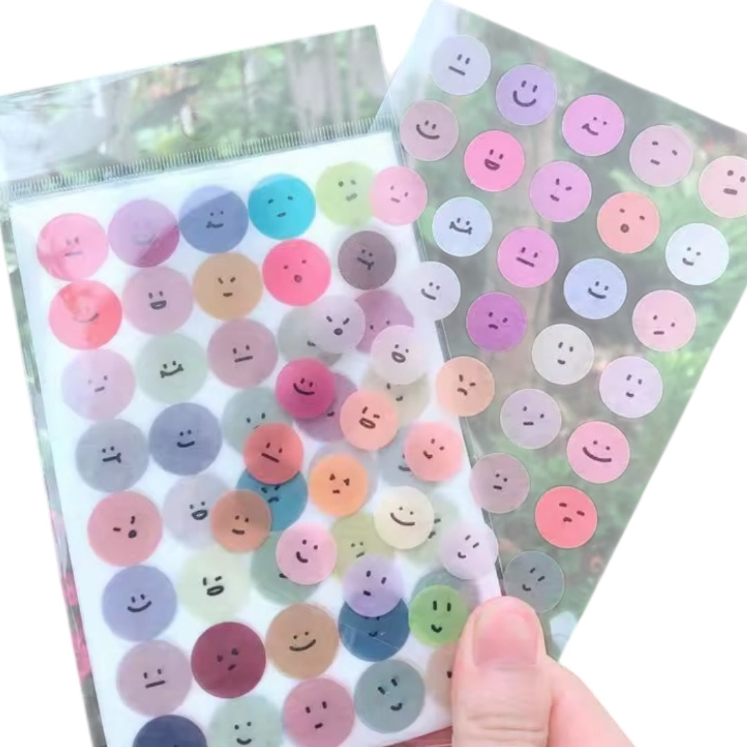 Láminas de Stickers - Caritas