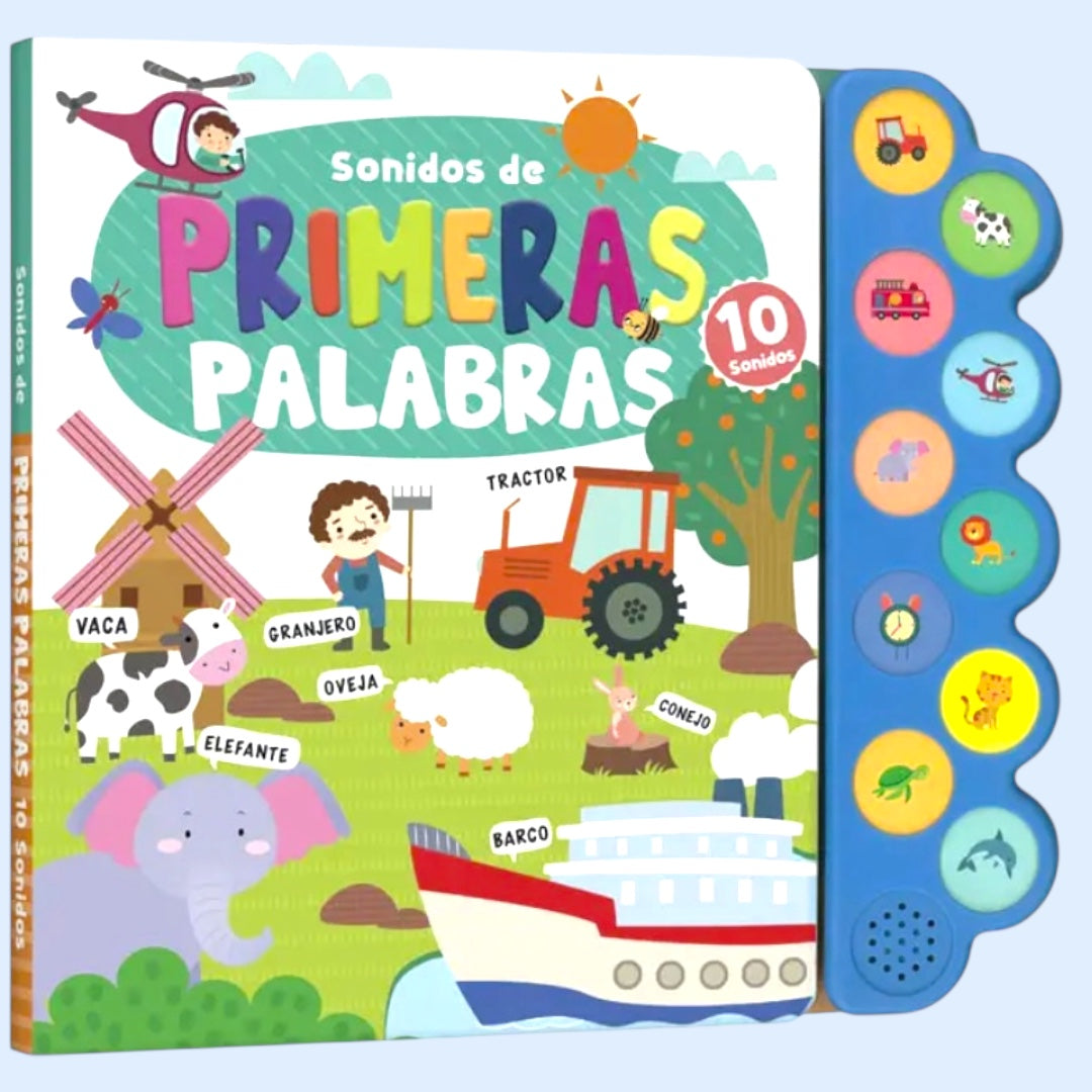 Primeras Palabras , con 10 sonidos