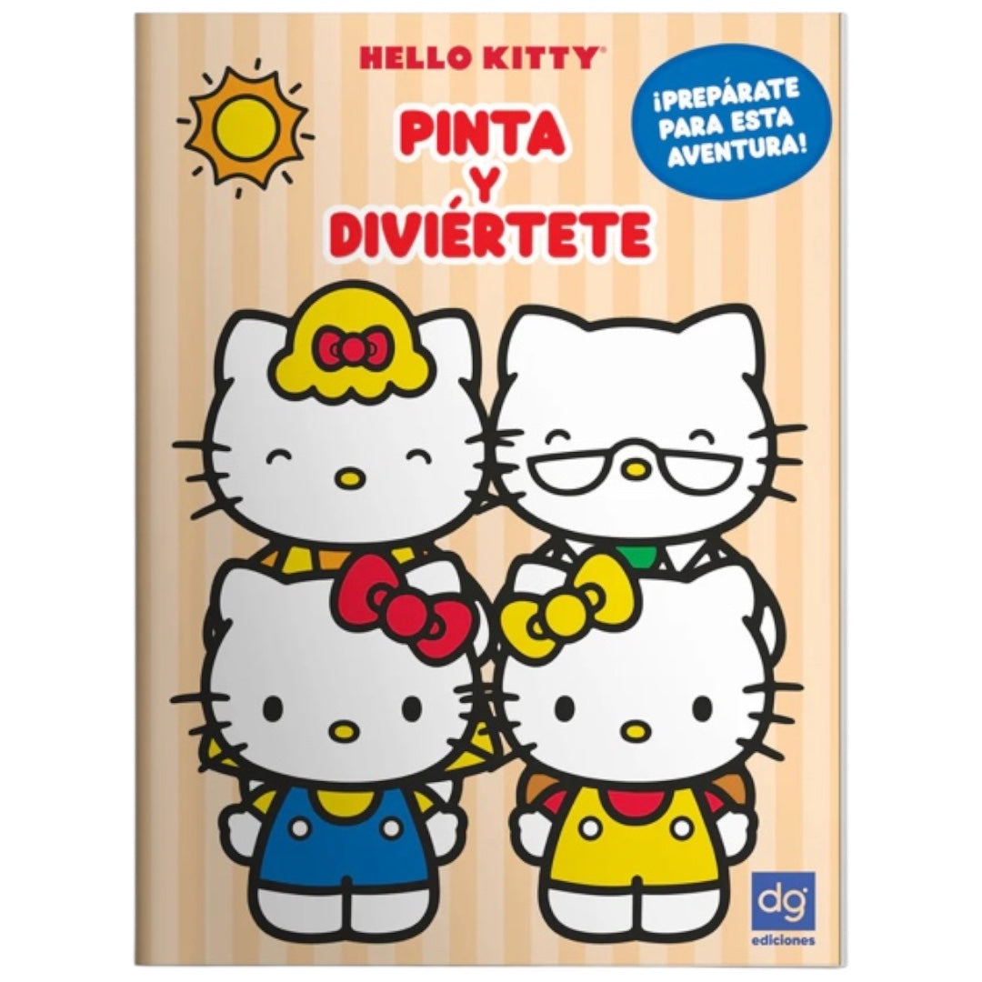 Pinta y Diviertete Hello Kitty