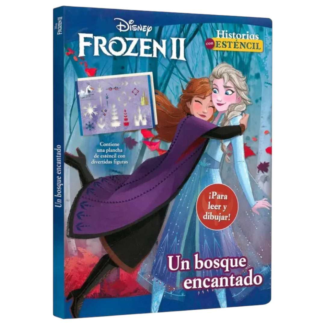 Frozen II – Un Bosque Encantado - Cuento con Stencil