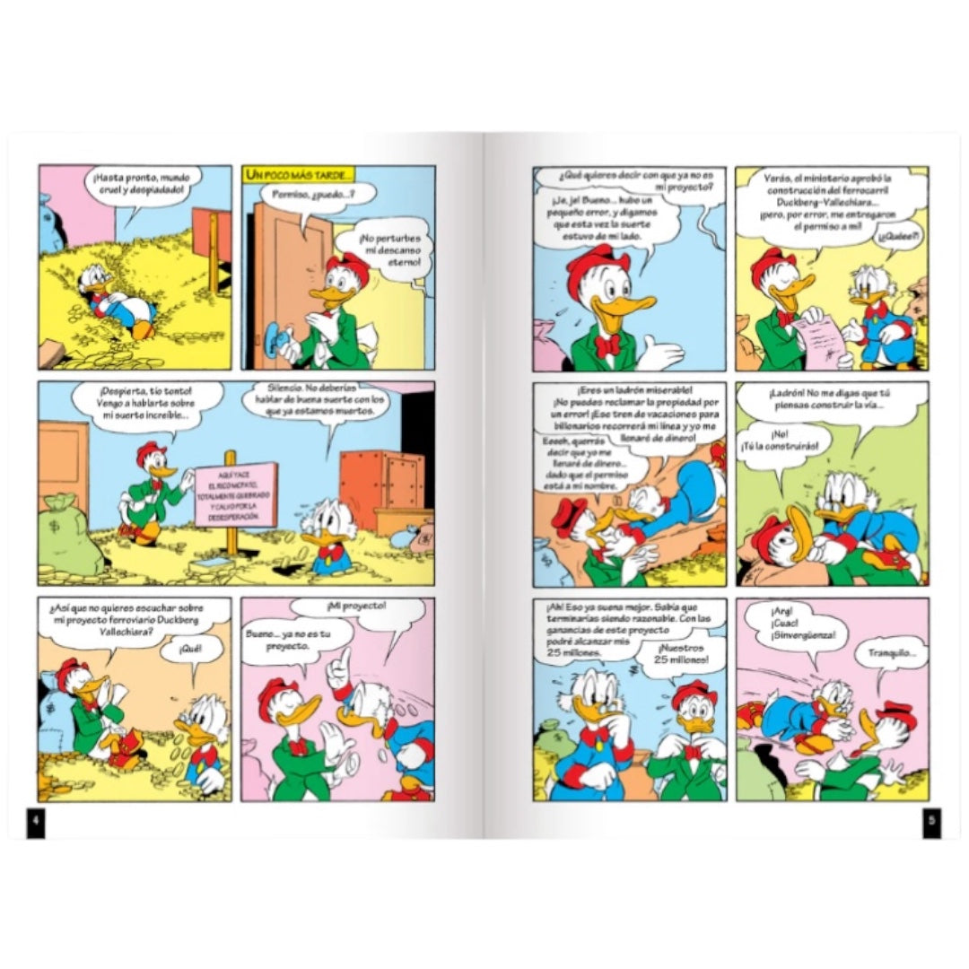 Comic: Donald y el conde de motecristo