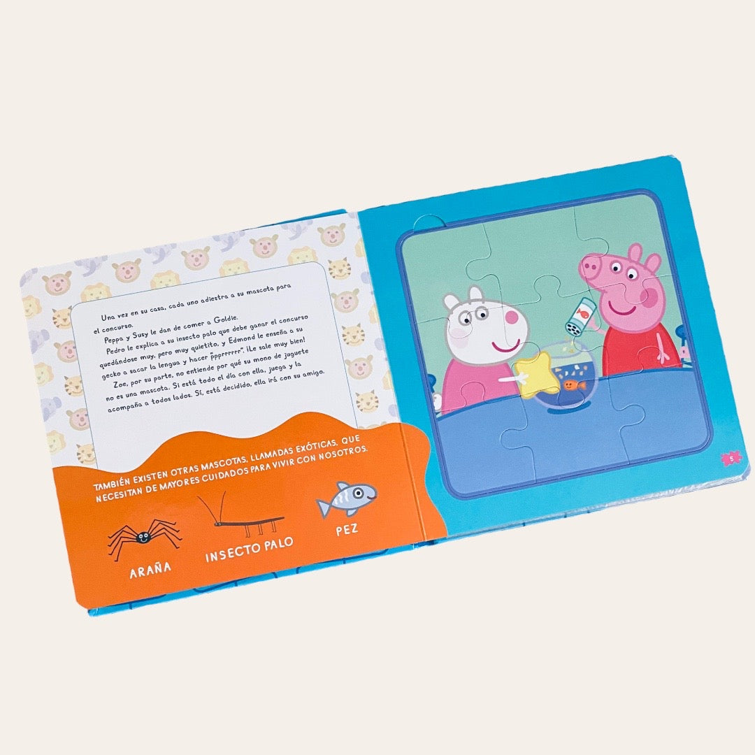 Cuento Rompecabezas Peppa Pig  / Animales