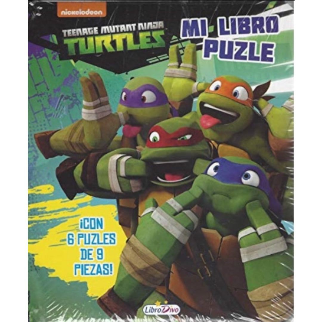 Tortugas Ninja : Cuentos con Rompecabezas