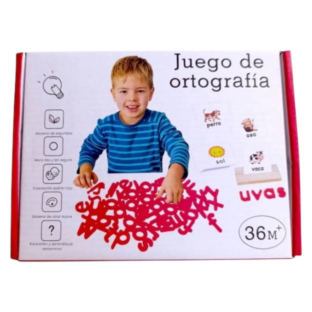 Juego didáctico de ortografía