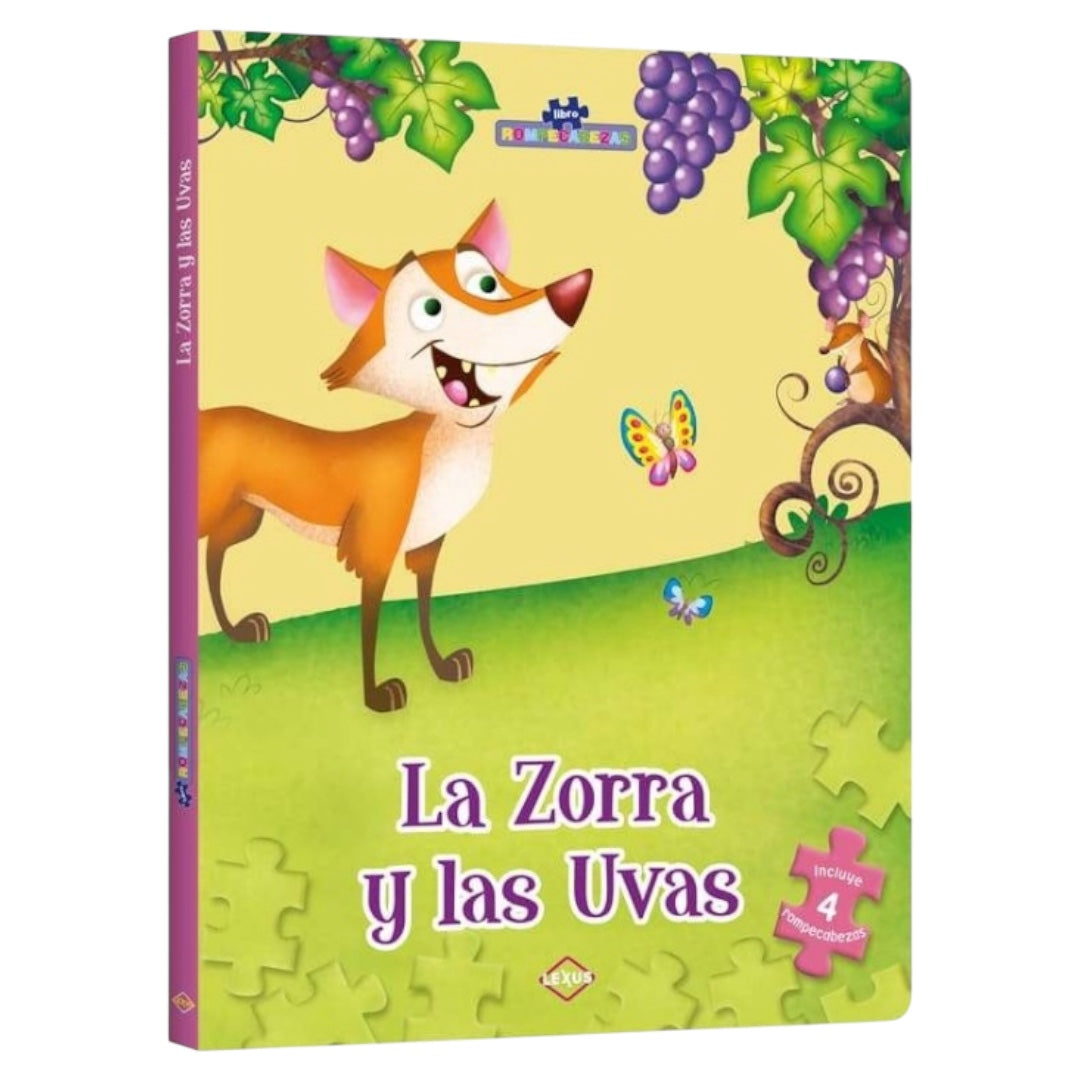 Rompecabezas- La Zorra y las Uvas