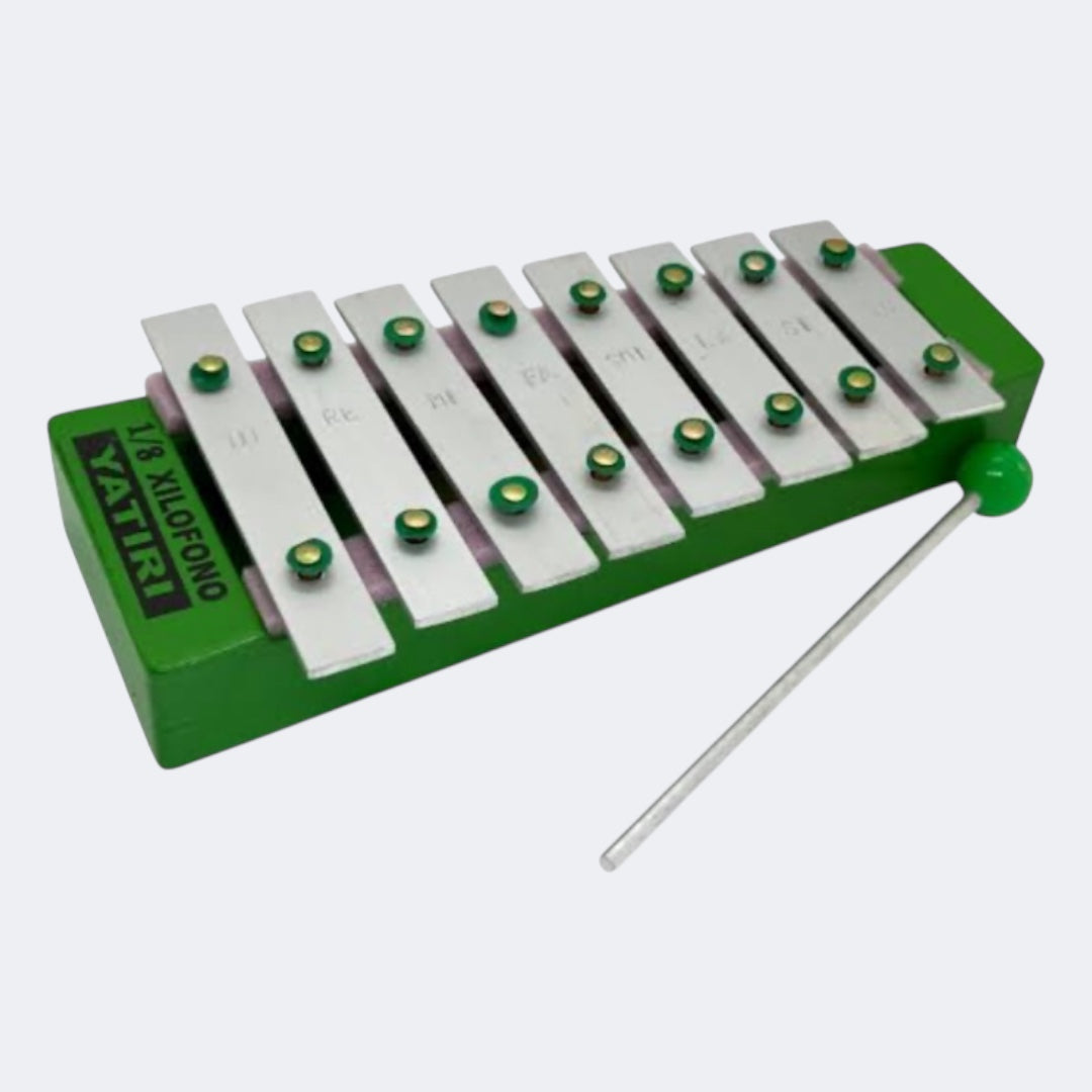 Instrumento Musical Xilófono de Aluminio 1/8