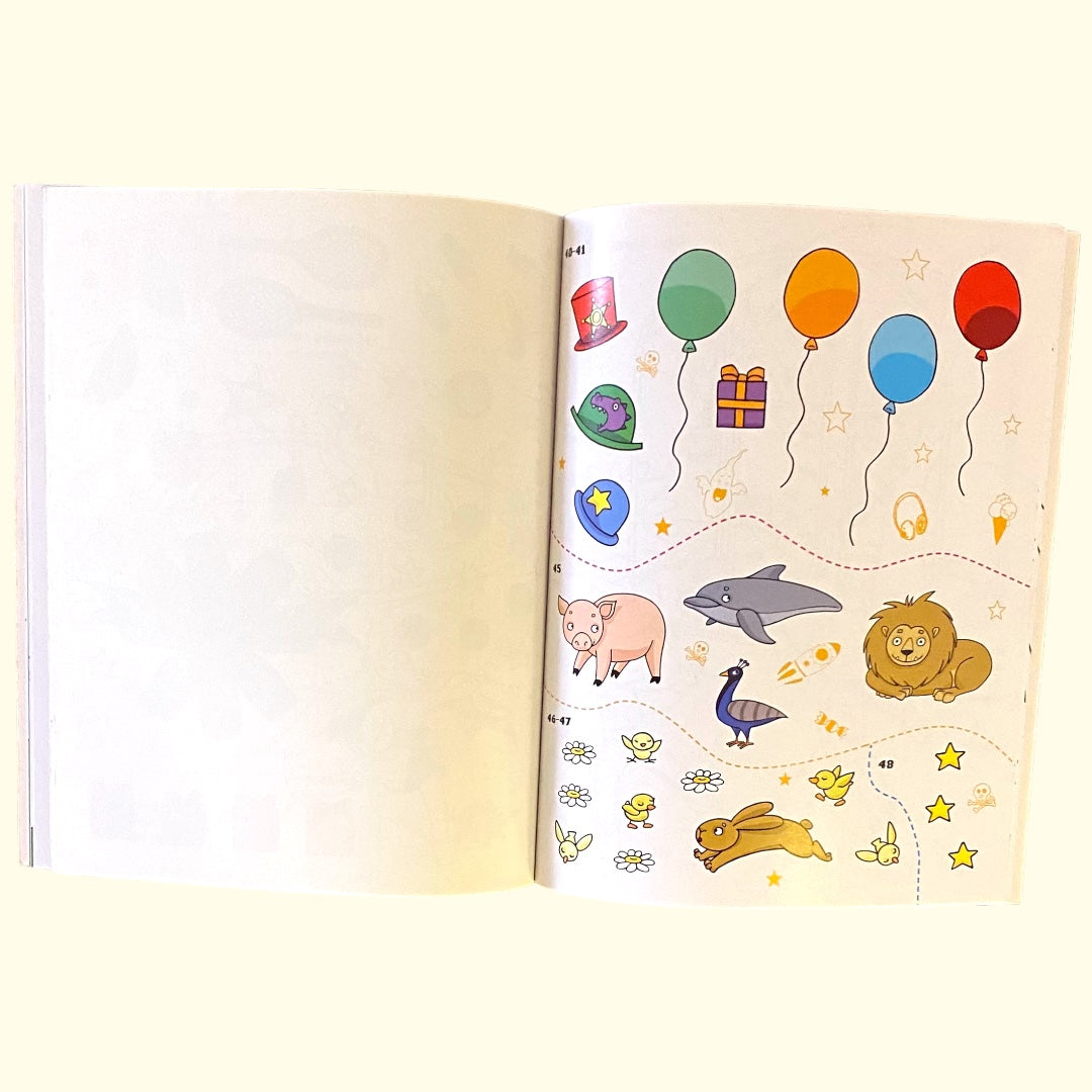 Gran libro de juegos y actividades amarillo