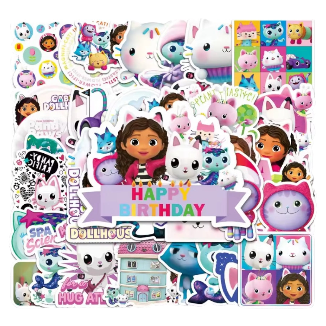 50 Stickers la casa de Muñecas de Gaby