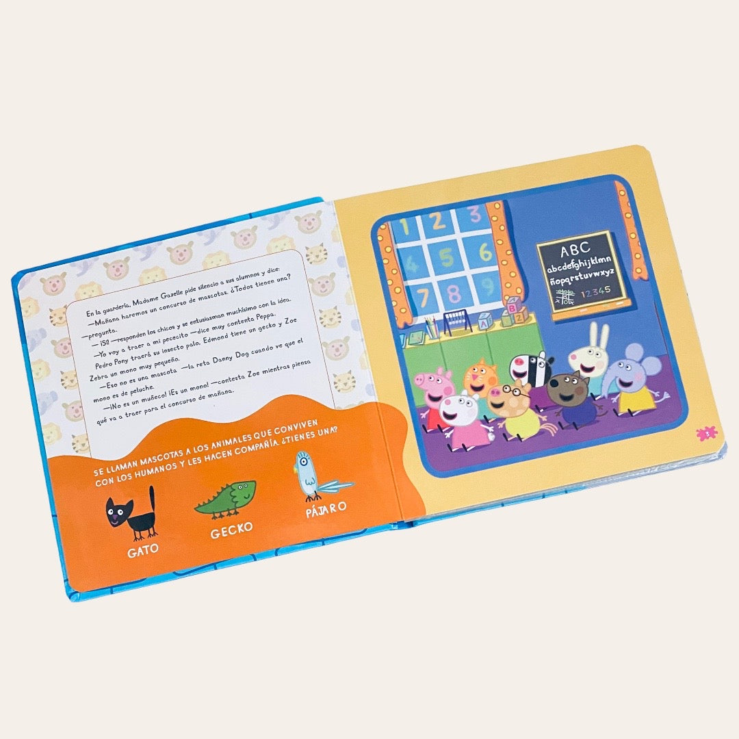 Cuento Rompecabezas Peppa Pig  / Animales