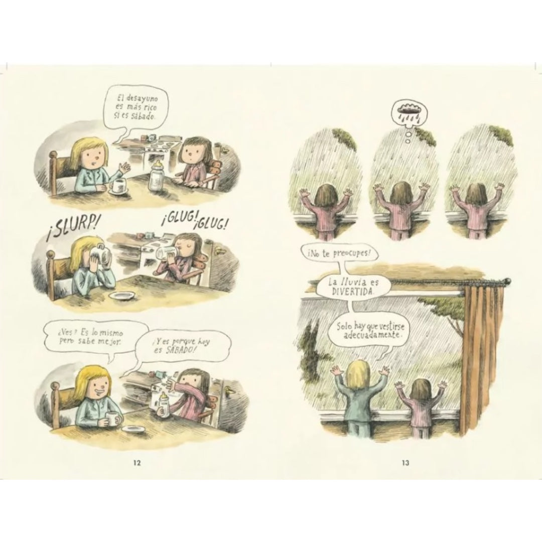 Los sábados son como un gran globo rojo- Liniers