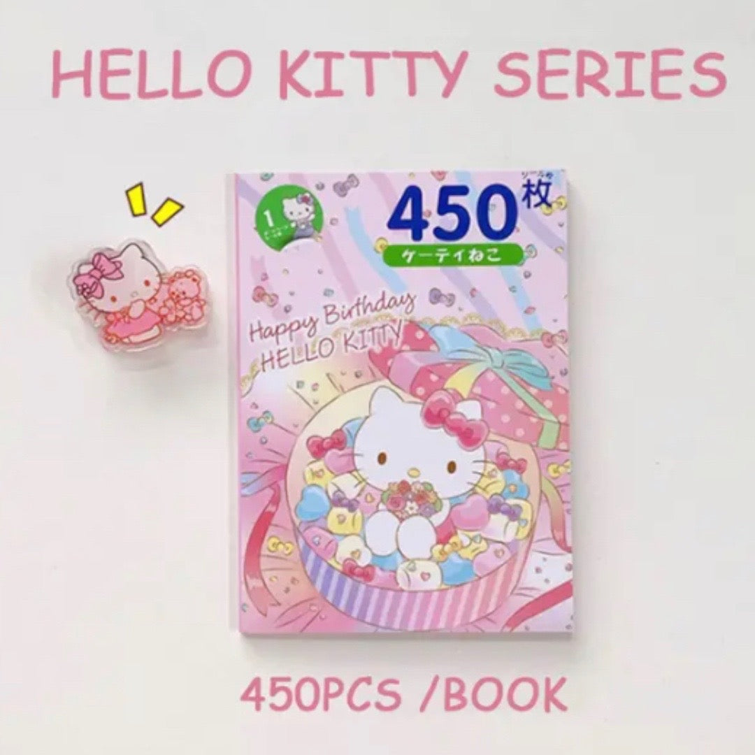 450 Stickers Hello Kitty