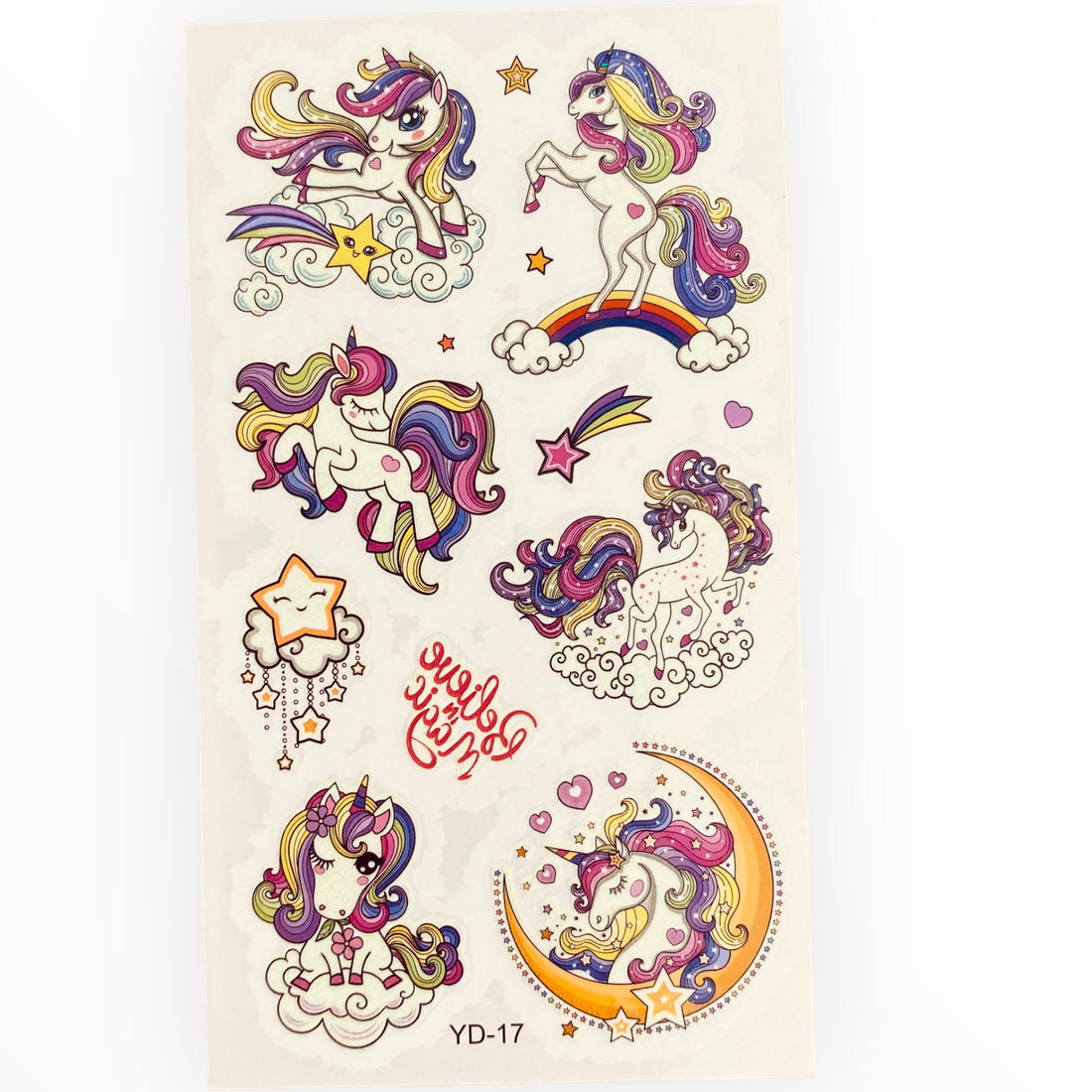 Tatuajes - Unicornios BO
