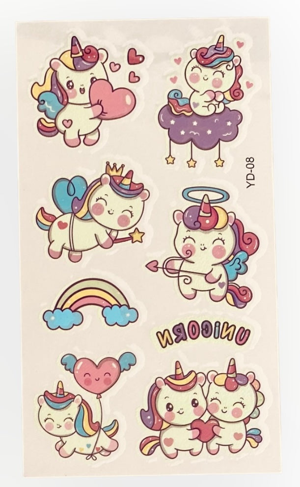 Tatuajes - Unicornios BO