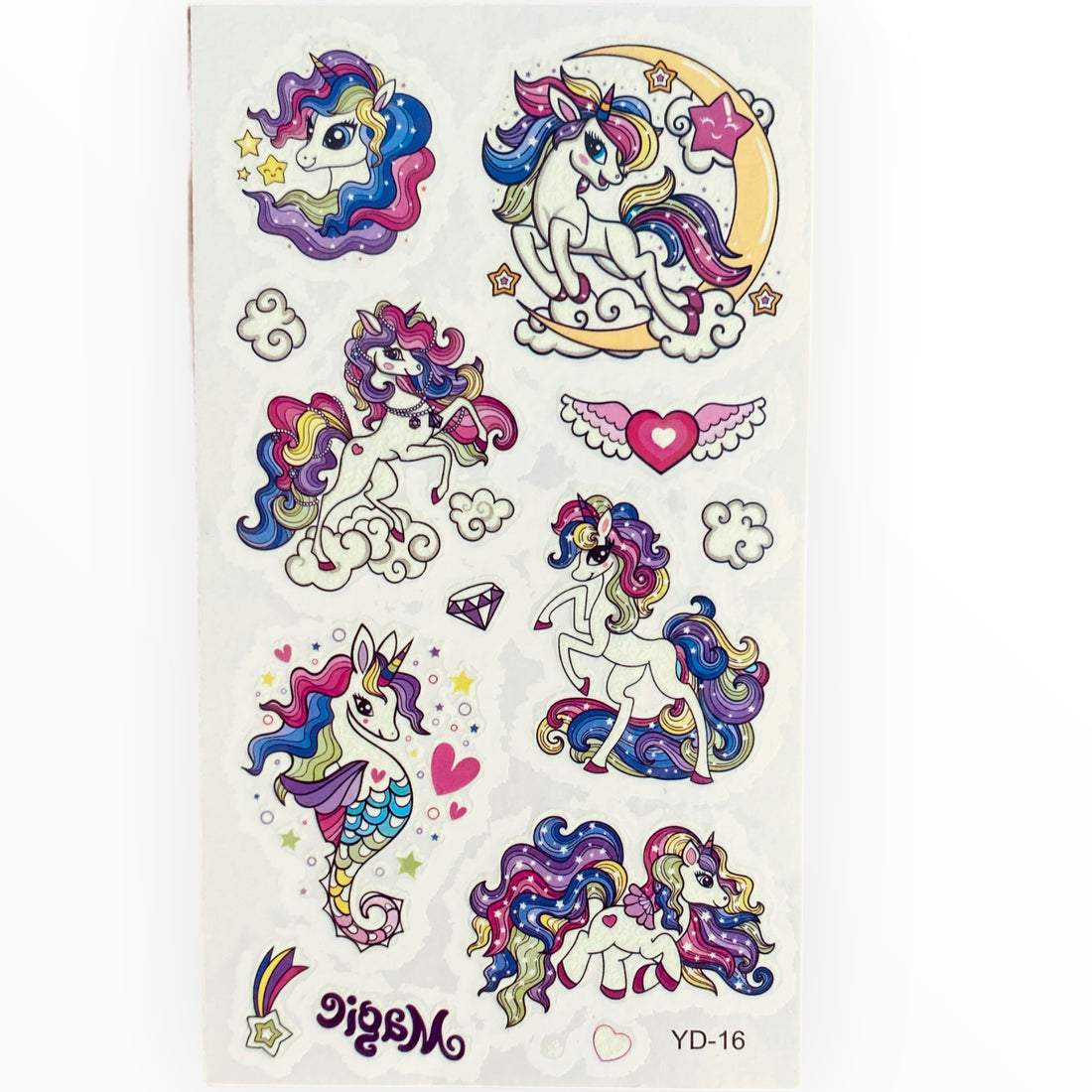 Tatuajes - Unicornios BO