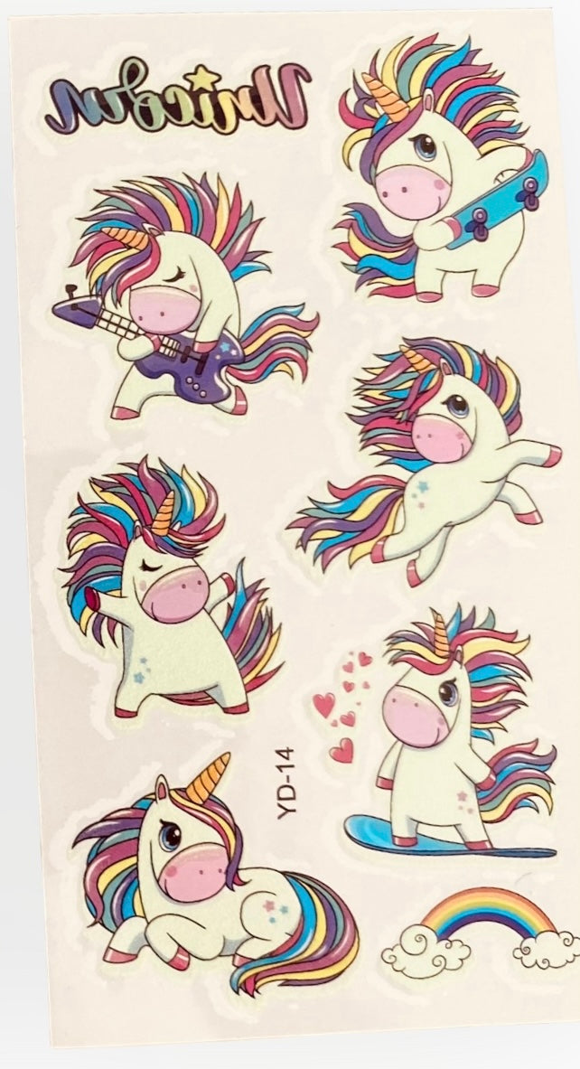 Tatuajes - Unicornios BO